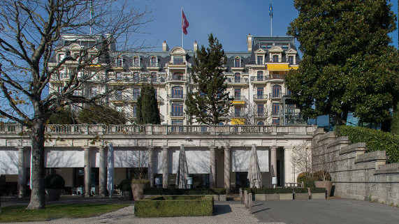 Beau-Rivage Palace à Lausanne